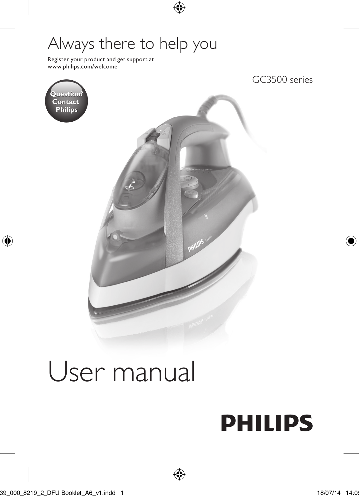 Philips GC 3569 User Manual