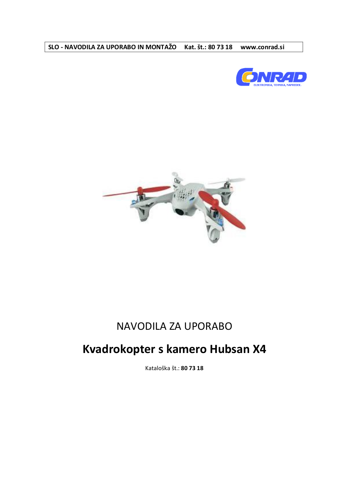 Hubsan H107D User guide