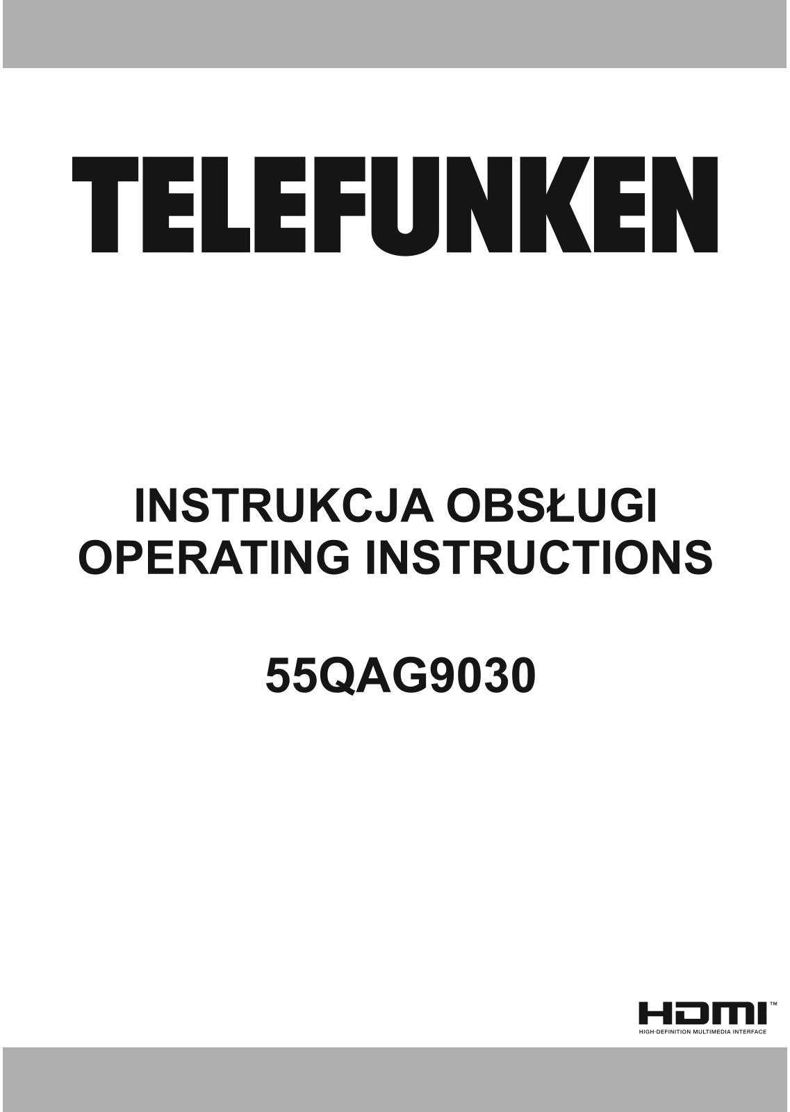 Telefunken 55QAG9030 User guide - ManualMachine.com