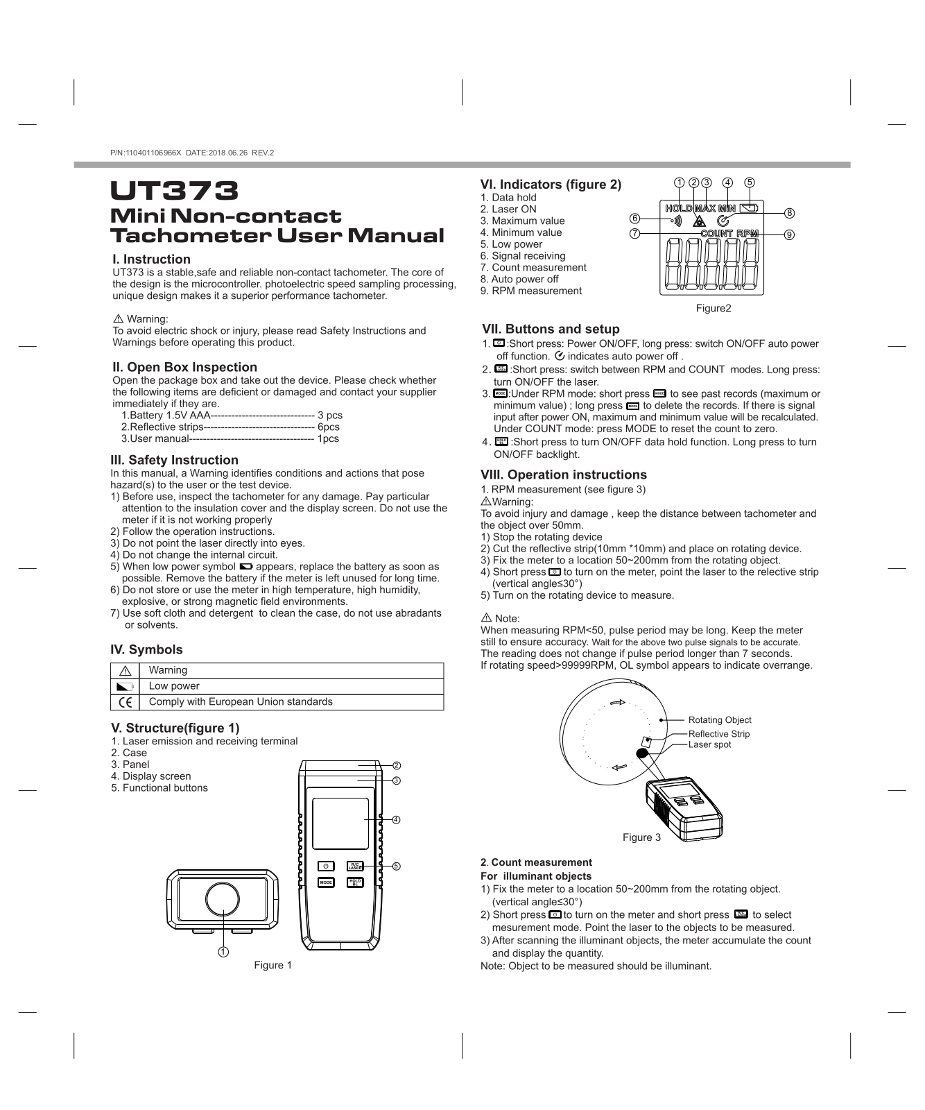 UNI-T UT373 User guide - ManualMachine.com
