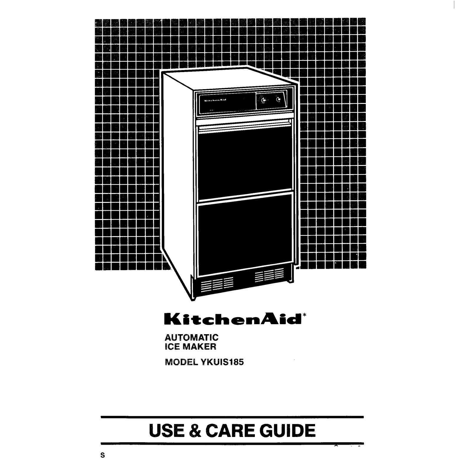 KitchenAid YKUIS185 Owner's Manual