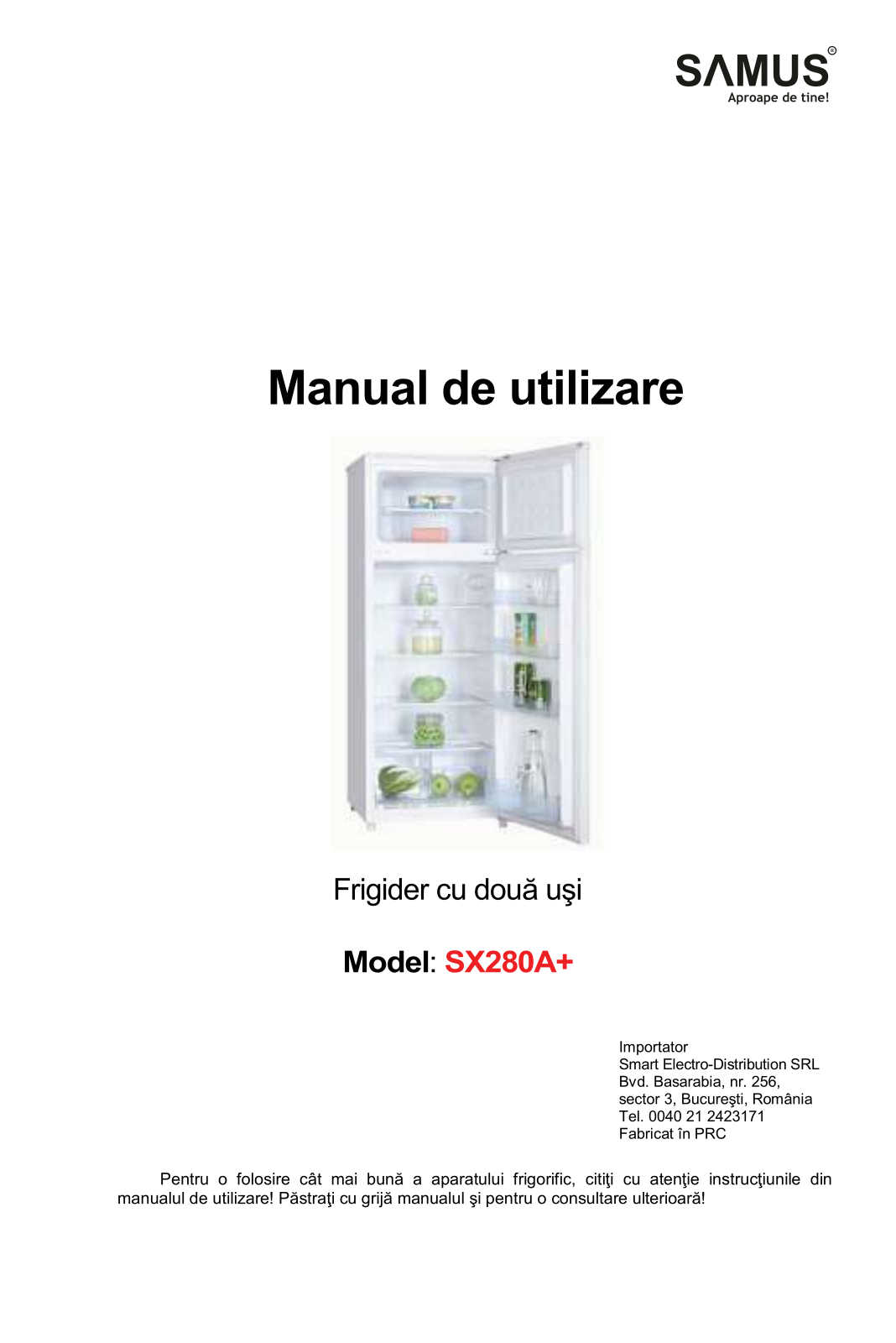 Samus SW280A+ User guide - ManualMachine.com