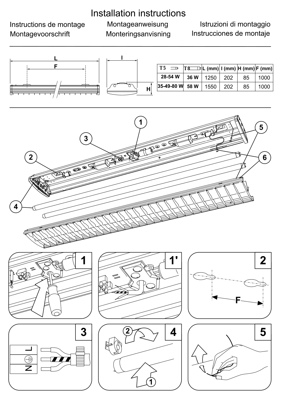 Sylvania 0055412 Installation Instructions - ManualMachine.com