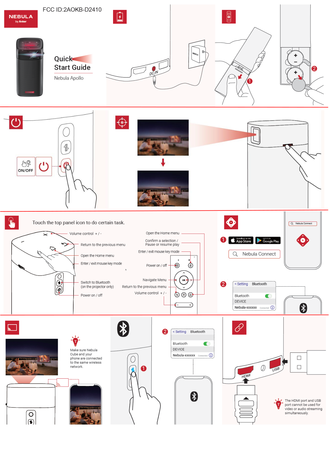 Anker Innovations D2410 user manual