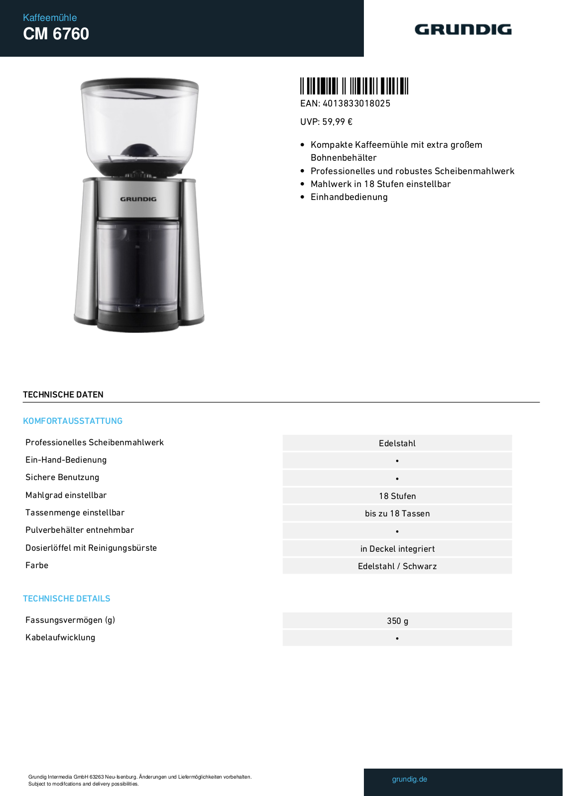 Grundig CM 6760 Service Manual