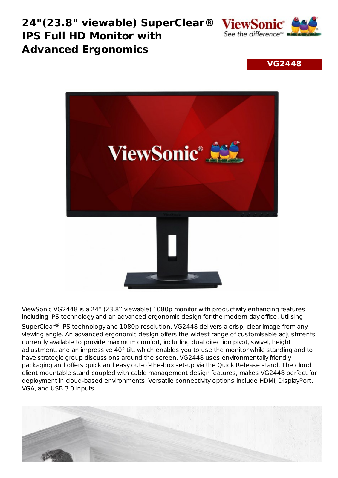 ViewSonic VG2448 User Manual