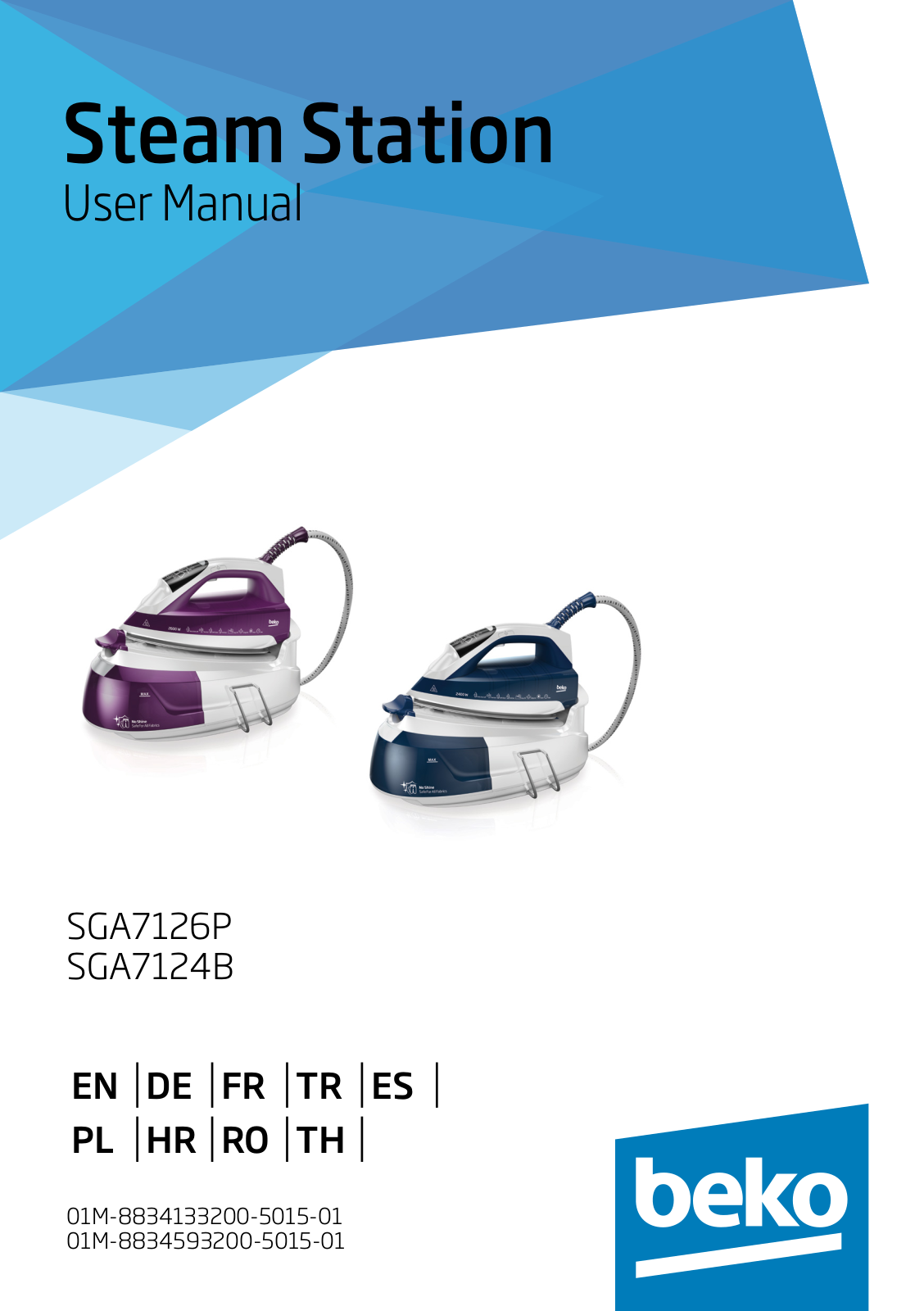 Beko SGA 7124B, SGA 7126P User Manual