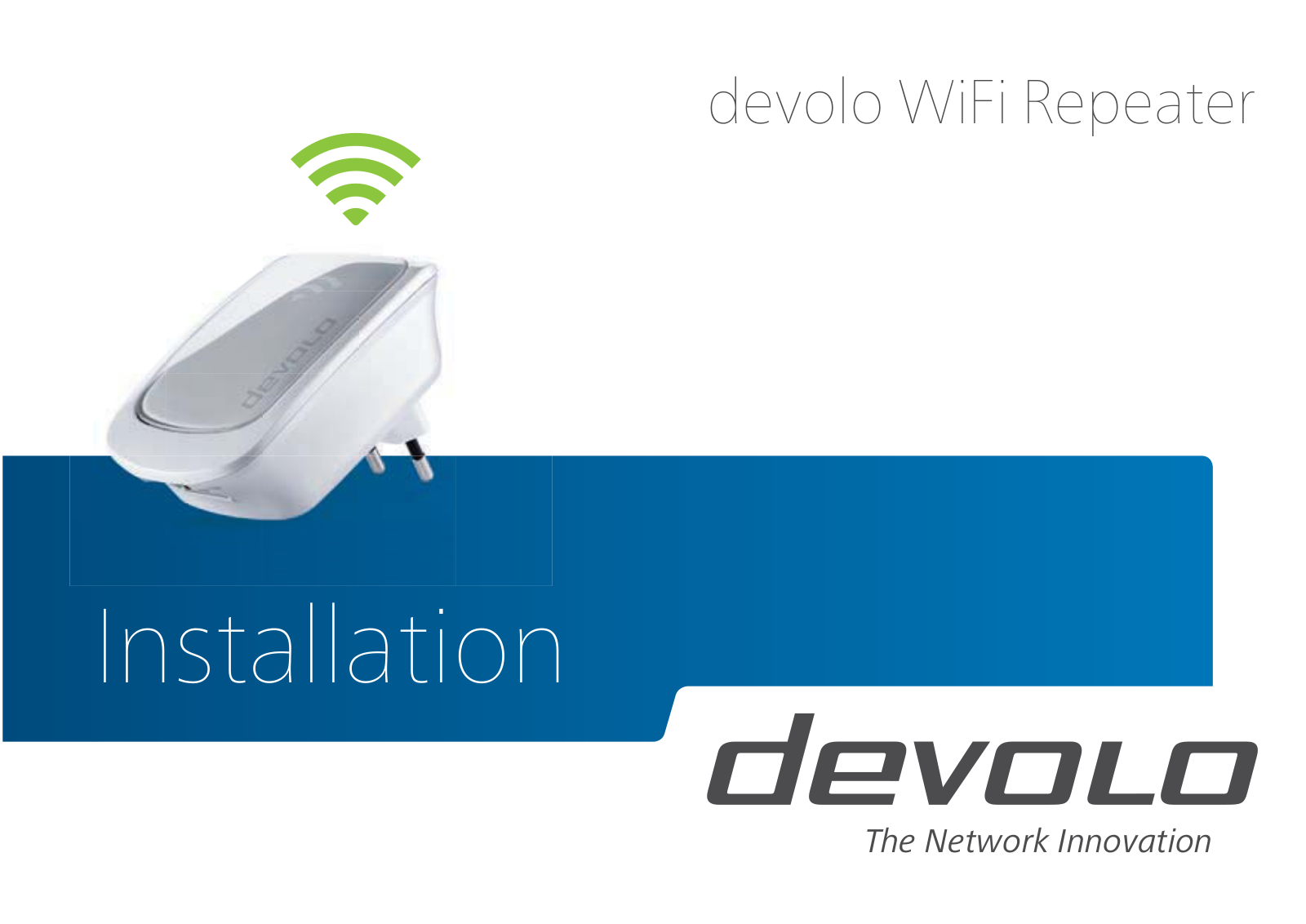 Devolo devolo WiFi Repeater Installation