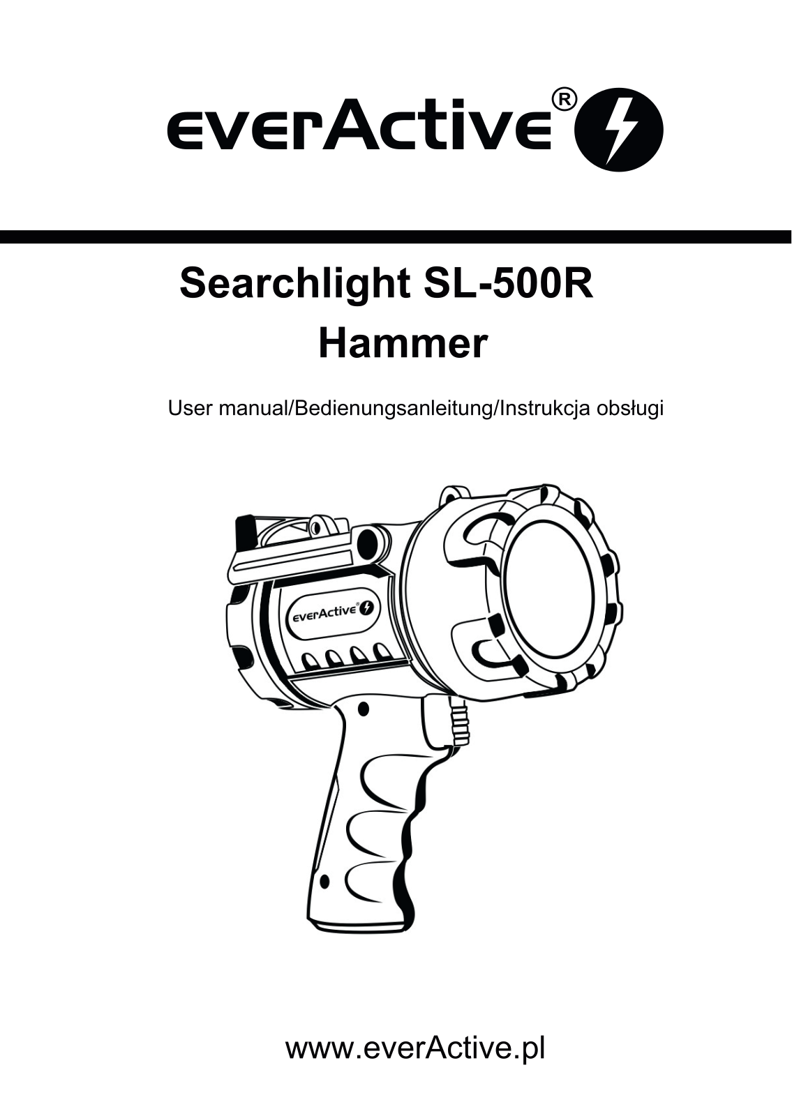 EVERACTIVE SL-500R User guide - ManualMachine.com