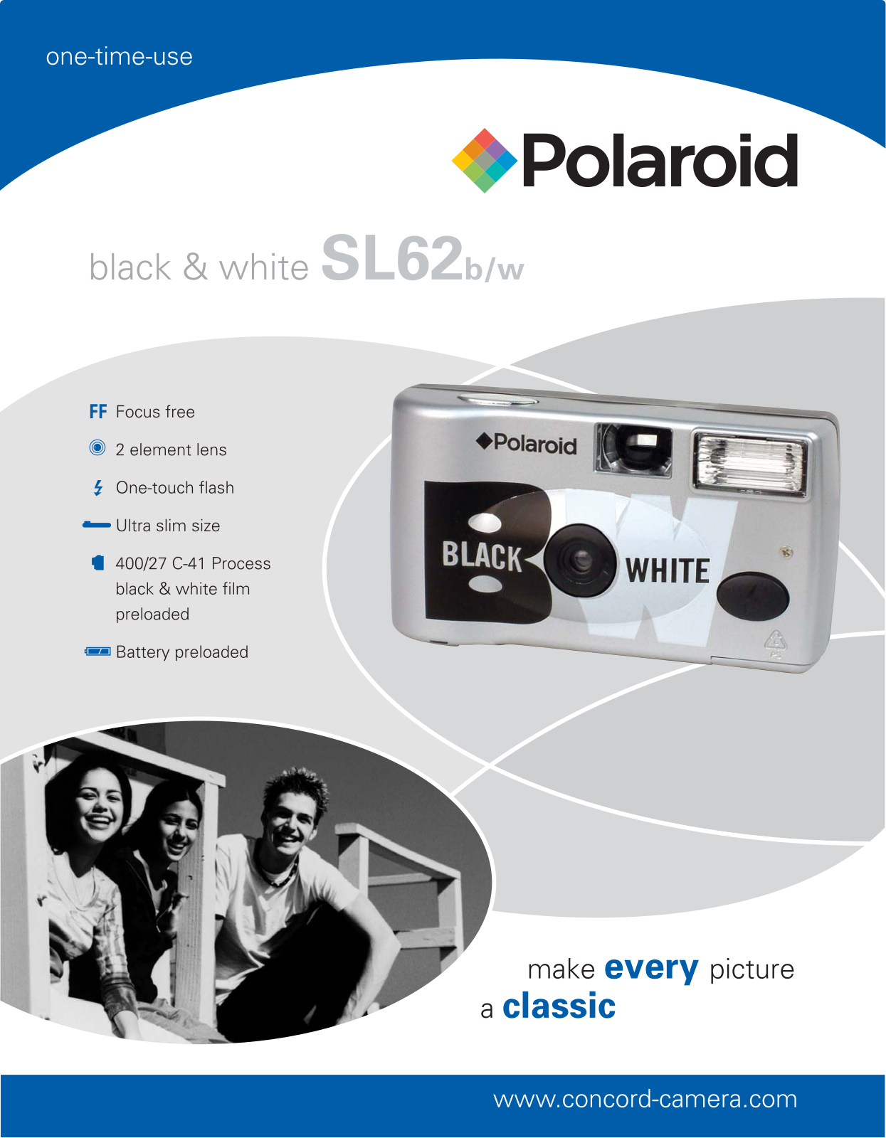 Polaroid SL62 b-w User Manual