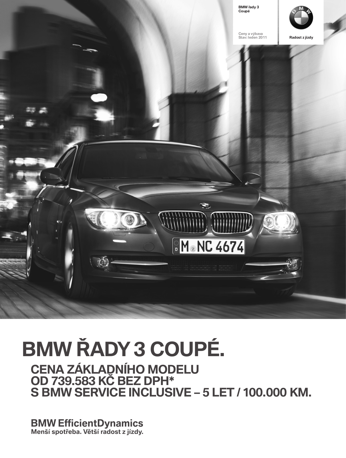 Bmw 320 COUPE (2011), M3 COUPE (2011), 325 COUPE (2011), 330 COUPE (2011), 335 COUPE (2011) BROCHURE