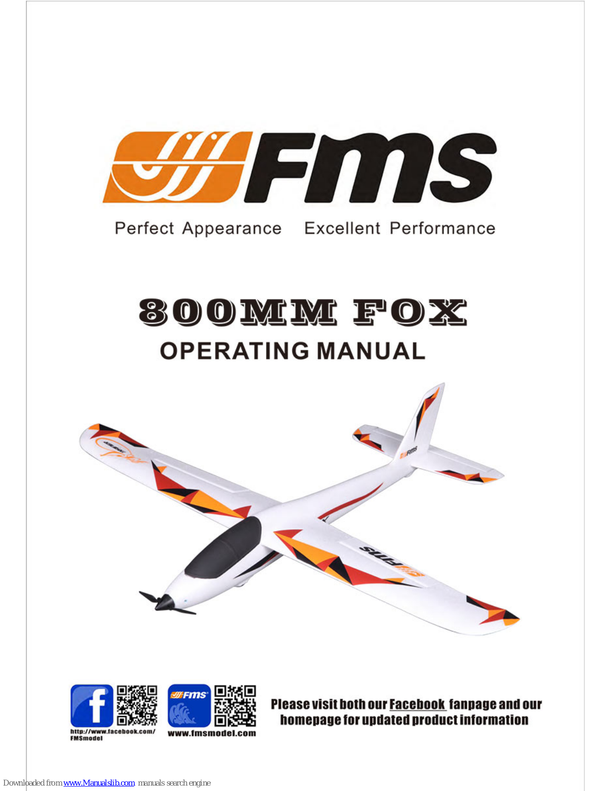FMS 800mm Fox Operating Manual - ManualMachine.com