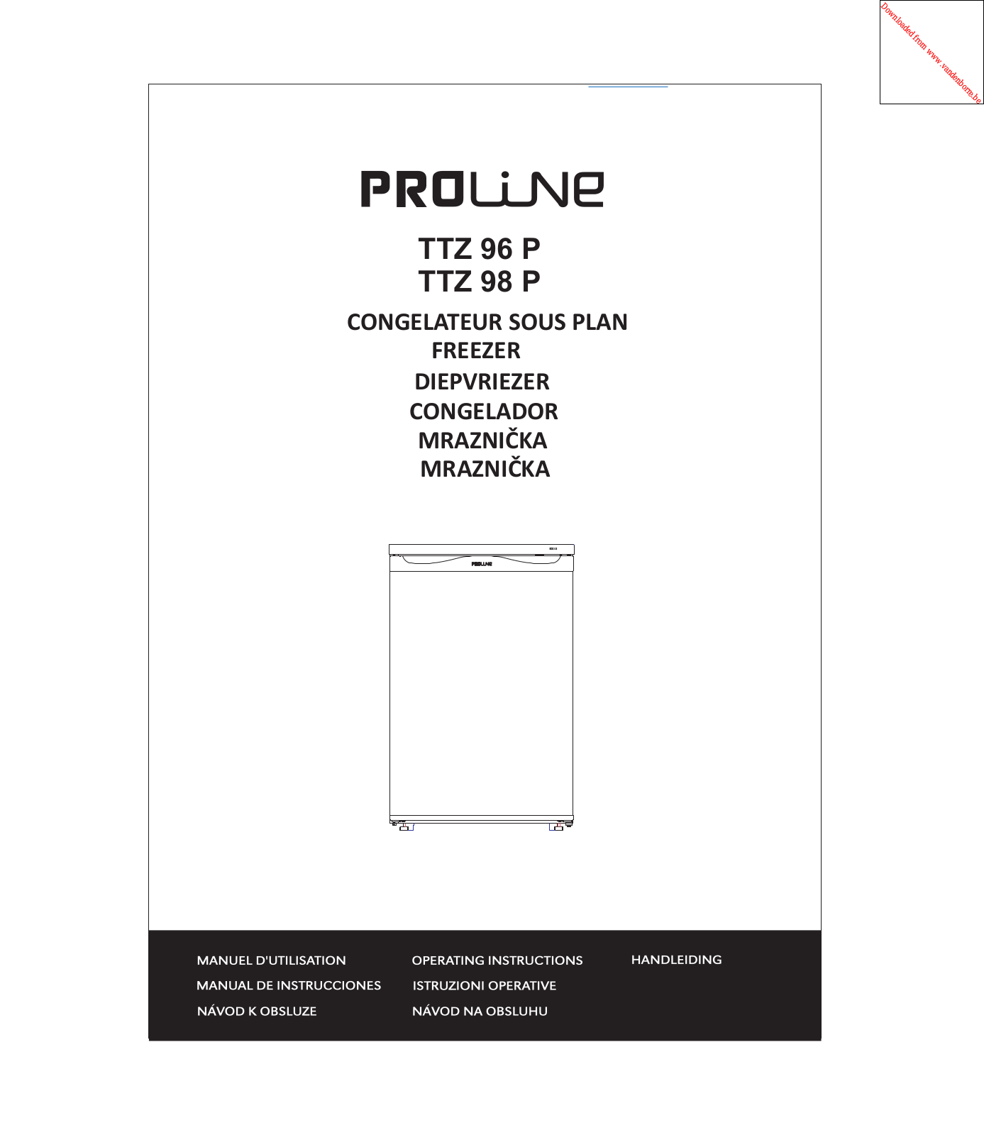 PROLINE TTZ 96 P User Manual