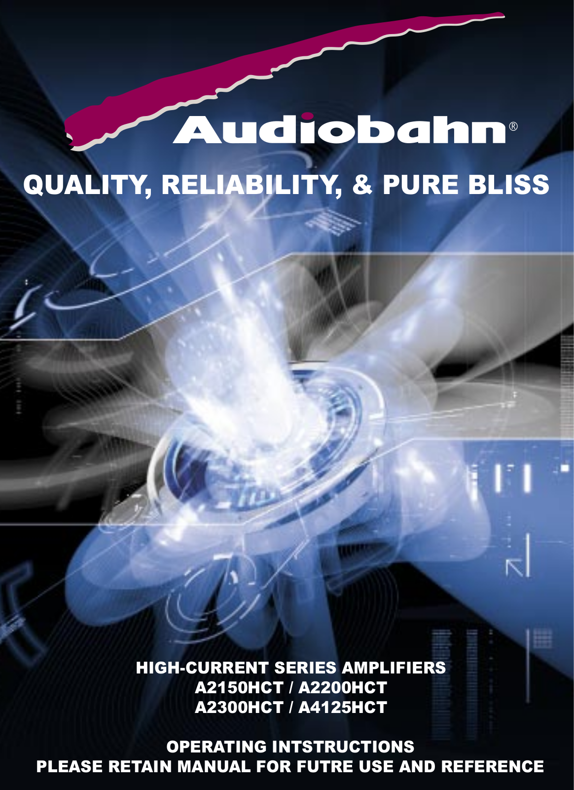 Audiobahn A2300HCT User Manual