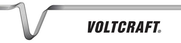 VOLTCRAFT 511801, 511802, 511803, 511804 Operating Instructions