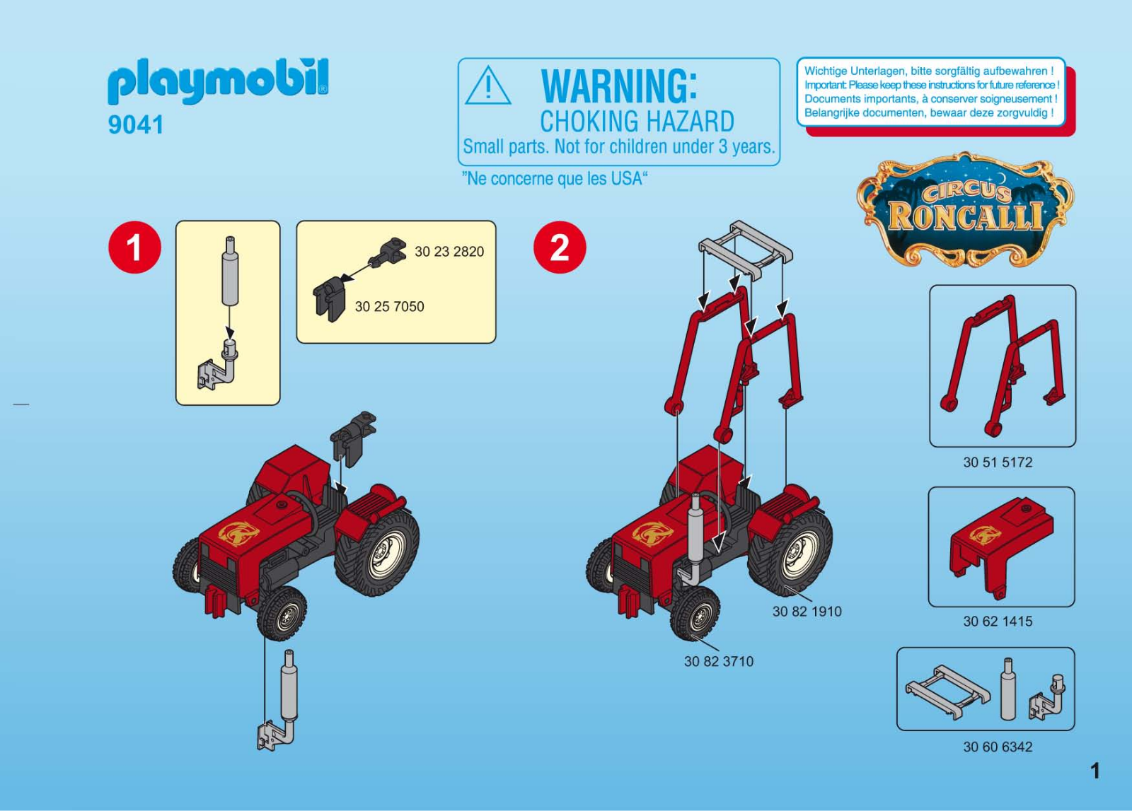 Playmobil 9041 Instructions