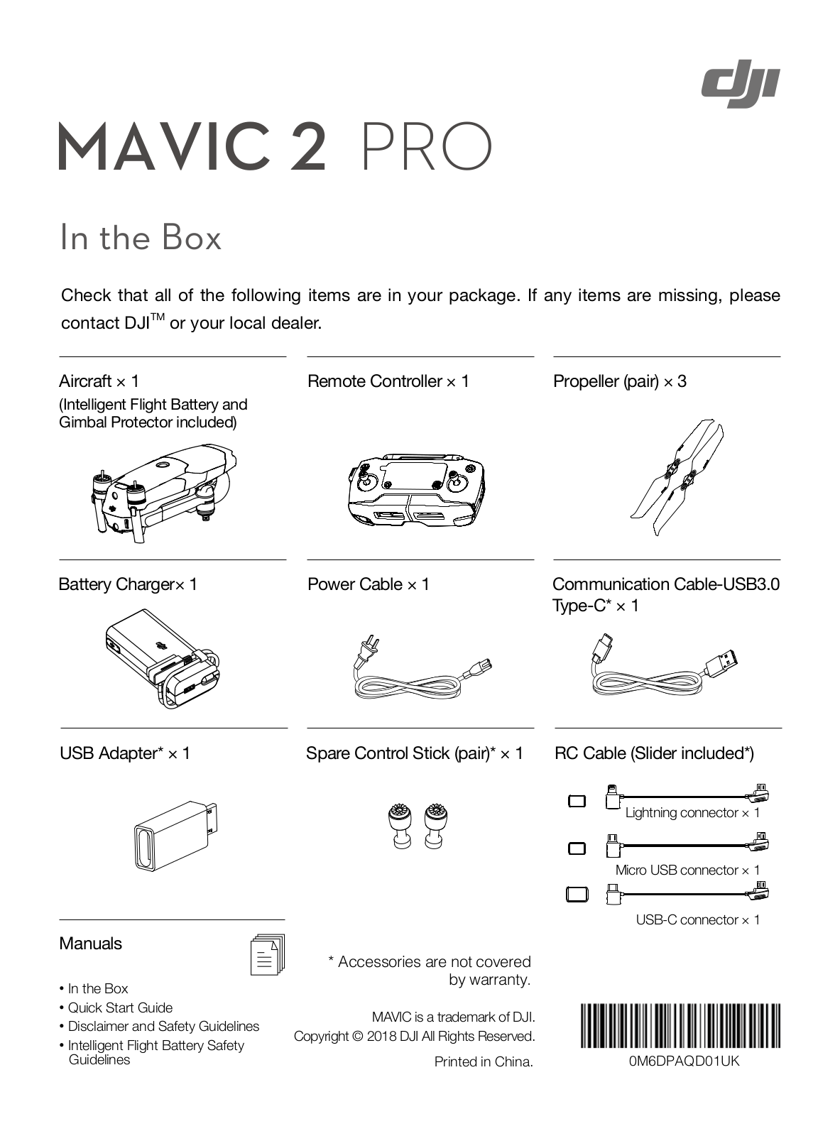 DJI CP.MA.00000019.01 User Manual