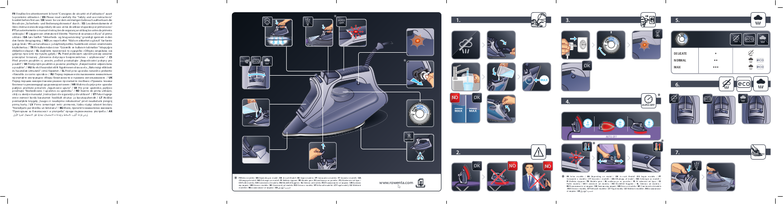 Rowenta DW4130D1 User Manual