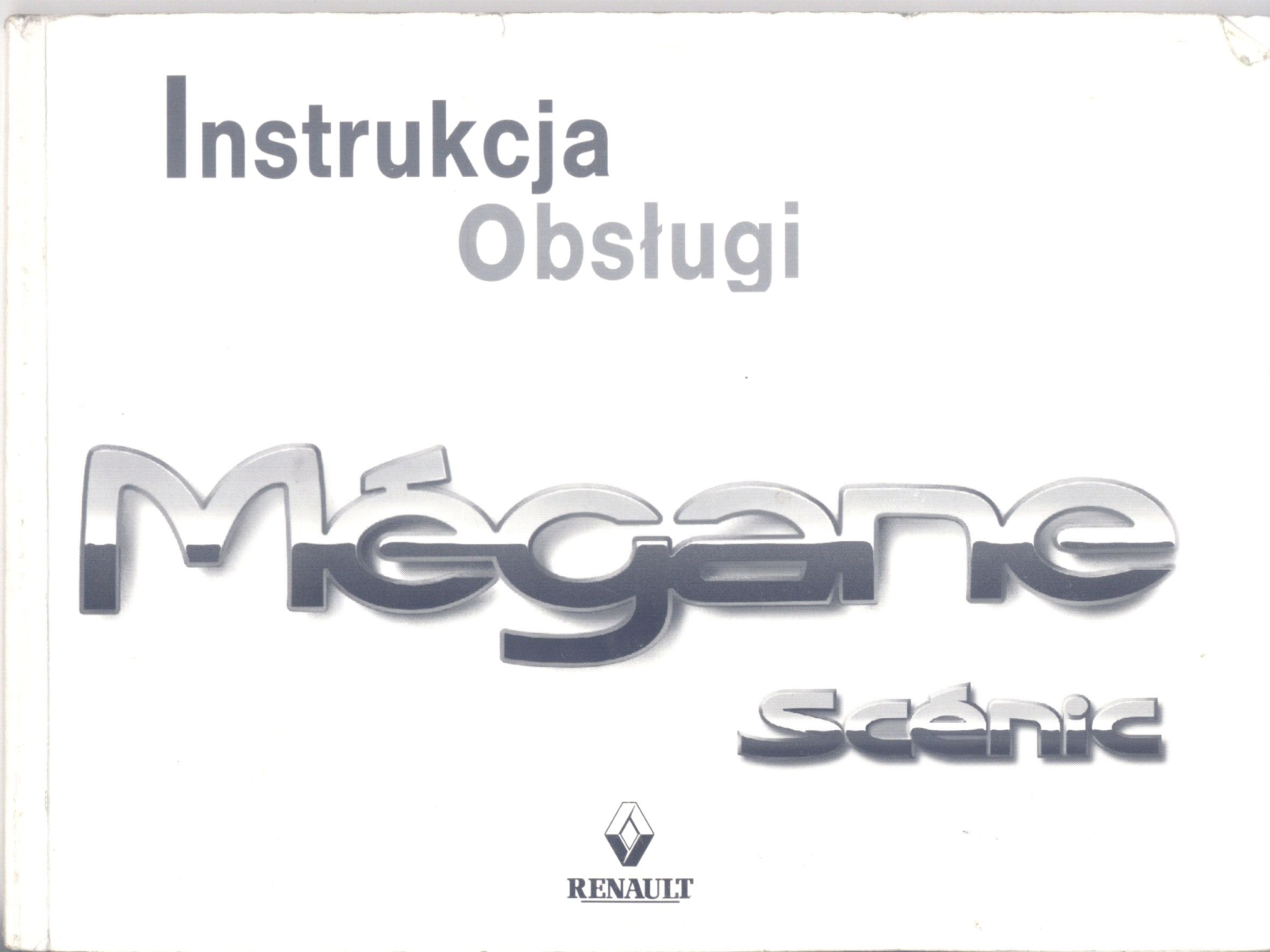 Renault MEGANE SCENIC User Manual