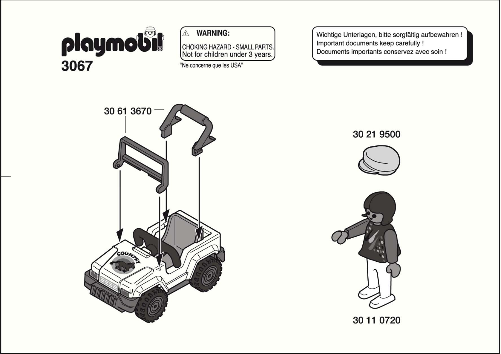 Playmobil 3067 Instructions