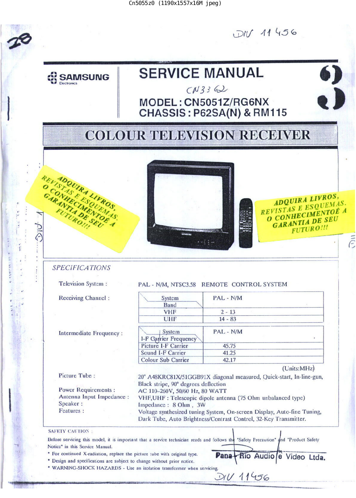 samsung CN5051Z Service Manual