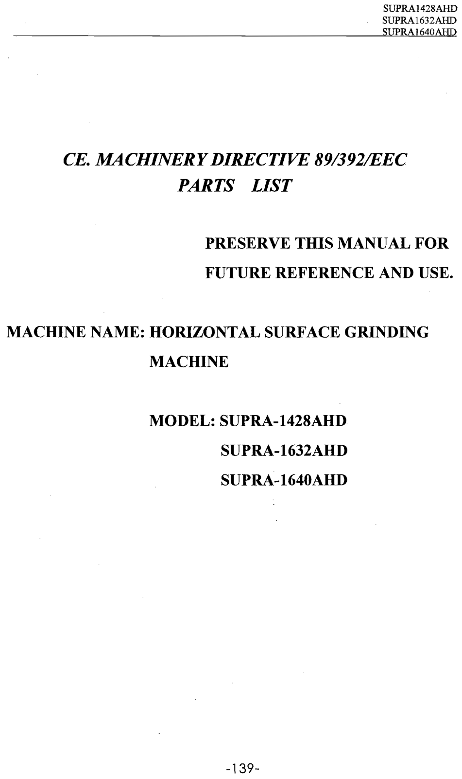 acer sUPRA 1632AHD Parts List