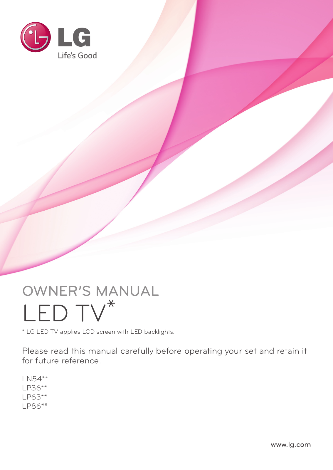 LG 37LP869H, 42LP630H User Guide