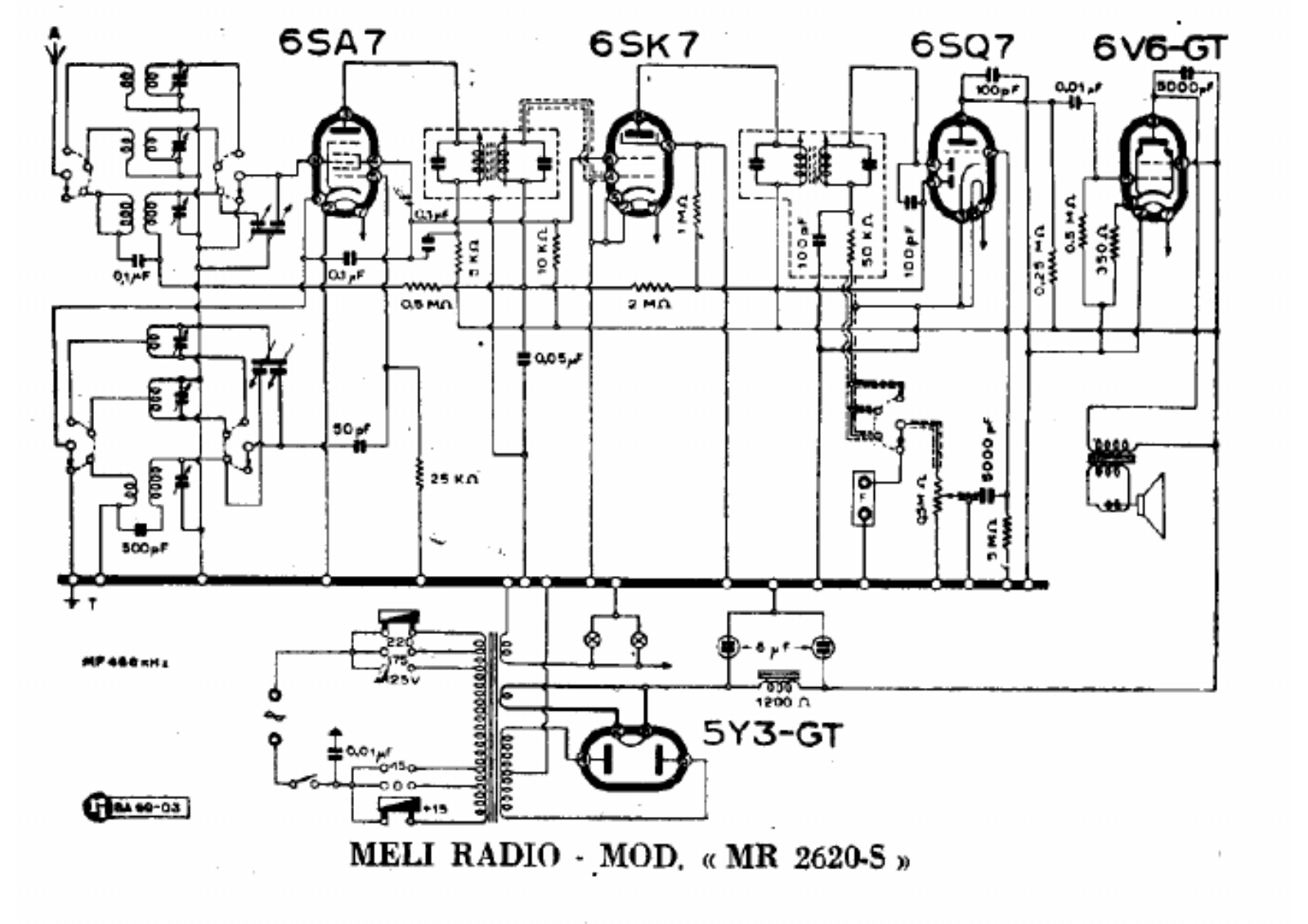 Meli mr2620 schematic