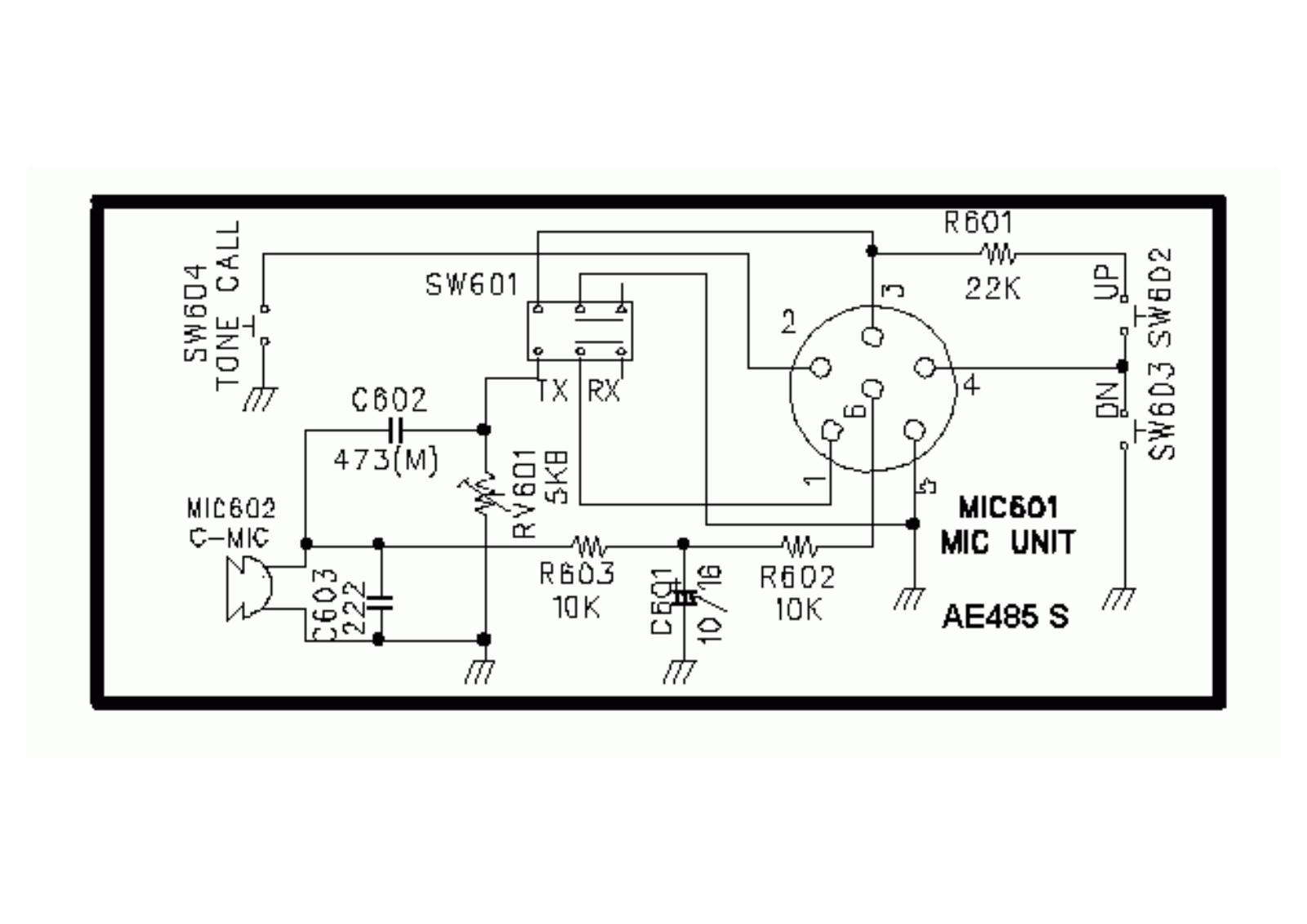 Albrecht AE485 S User Manual