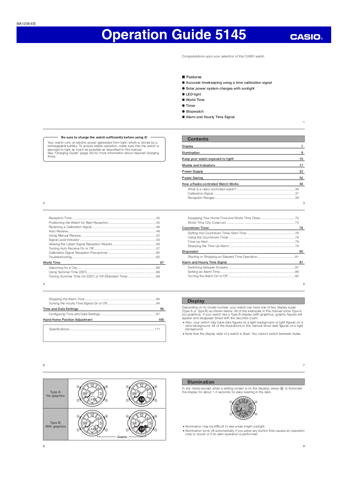 Casio 5145 User Manual