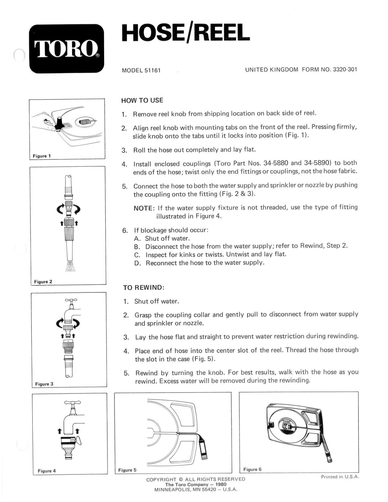 Toro 51161 Operator's Manual