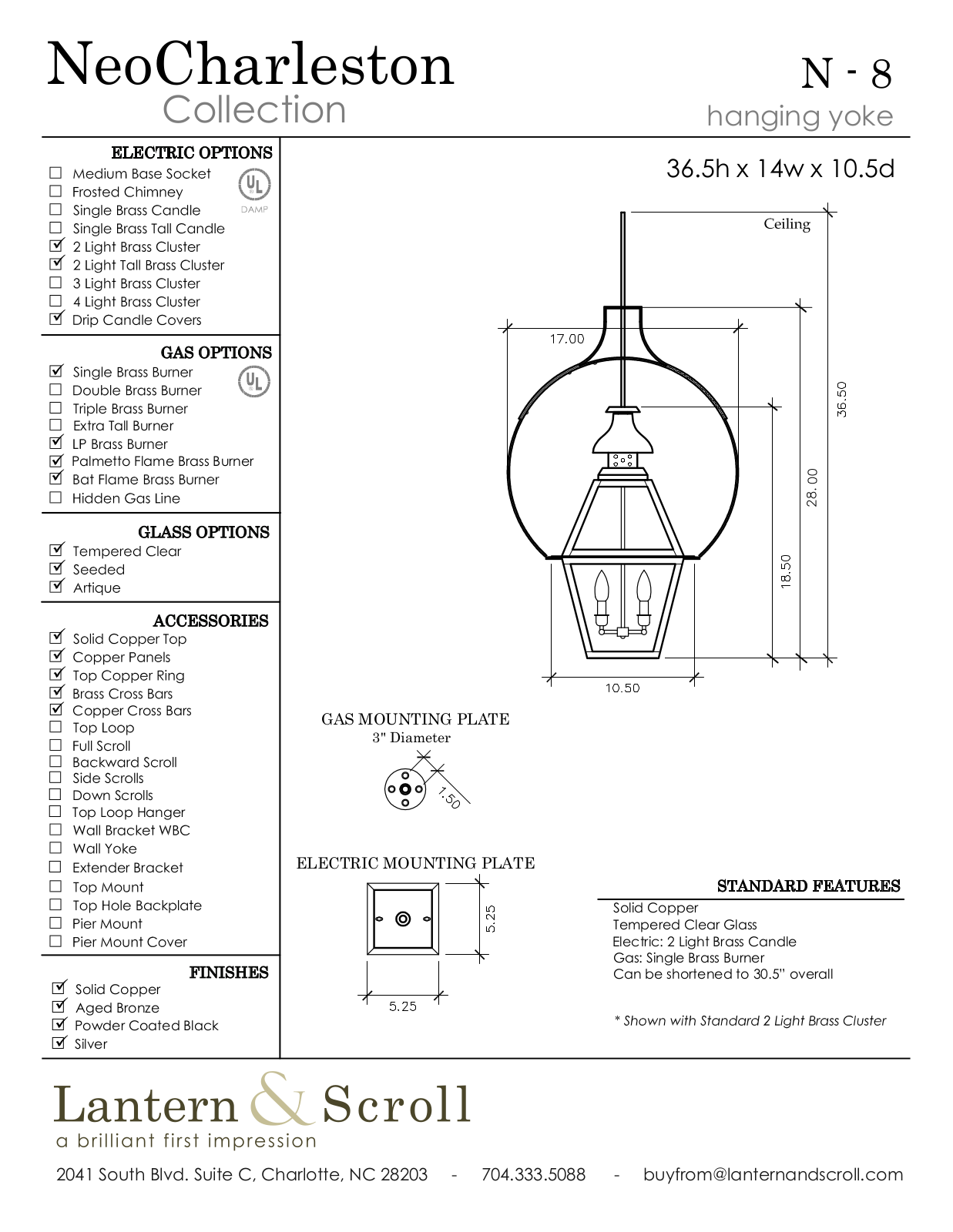 Lantern & Scroll LASC1344 Specifications - ManualMachine.com