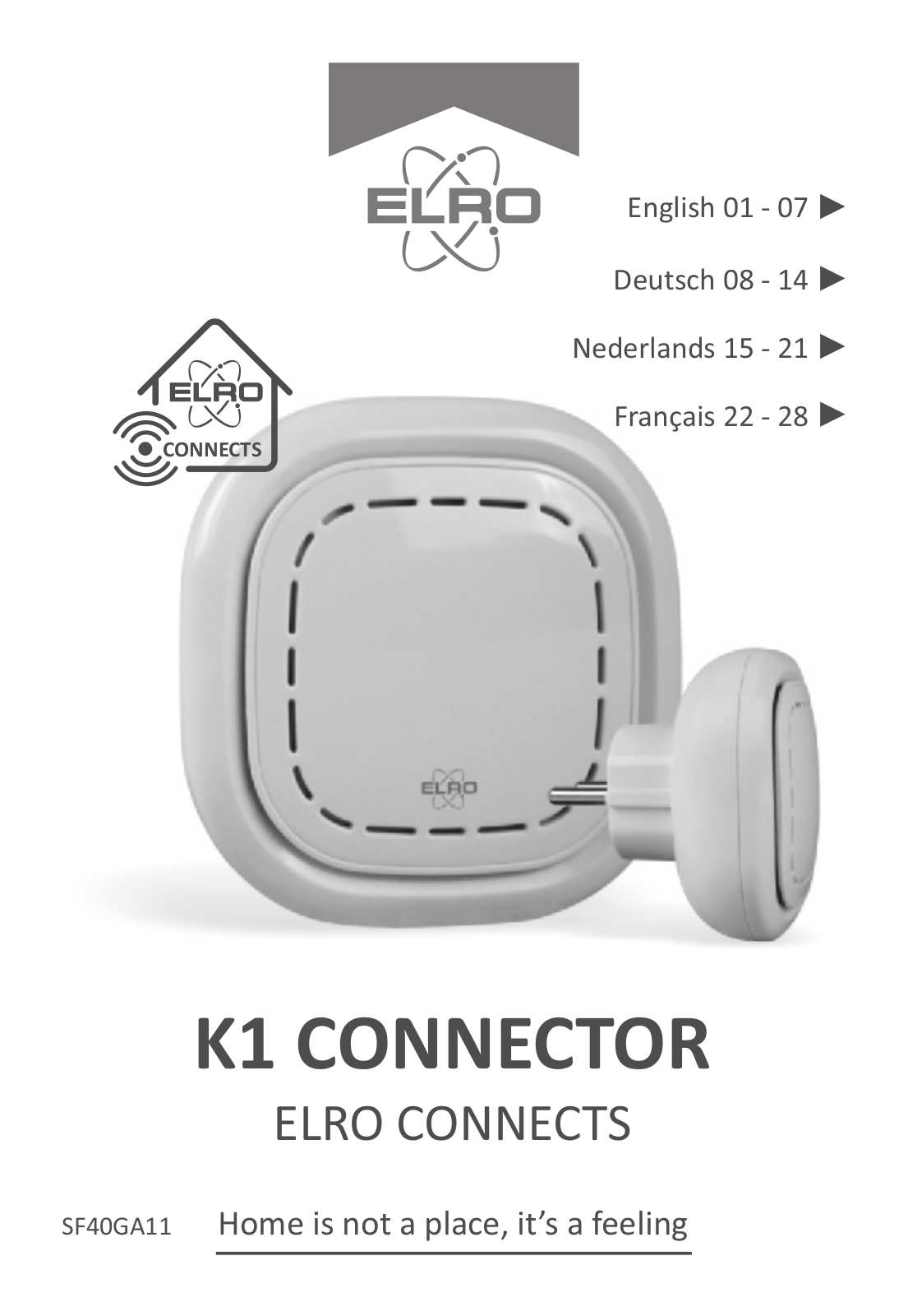 Elro SF40GA11 User manual