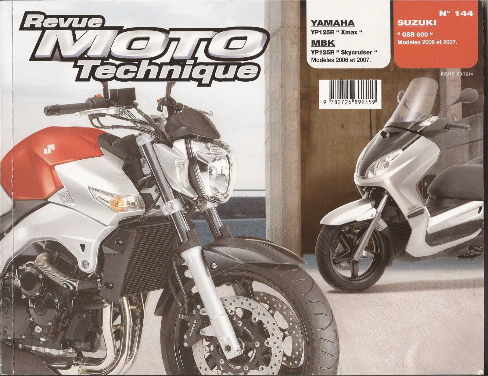 SUZUKI GSR 600 User Manual