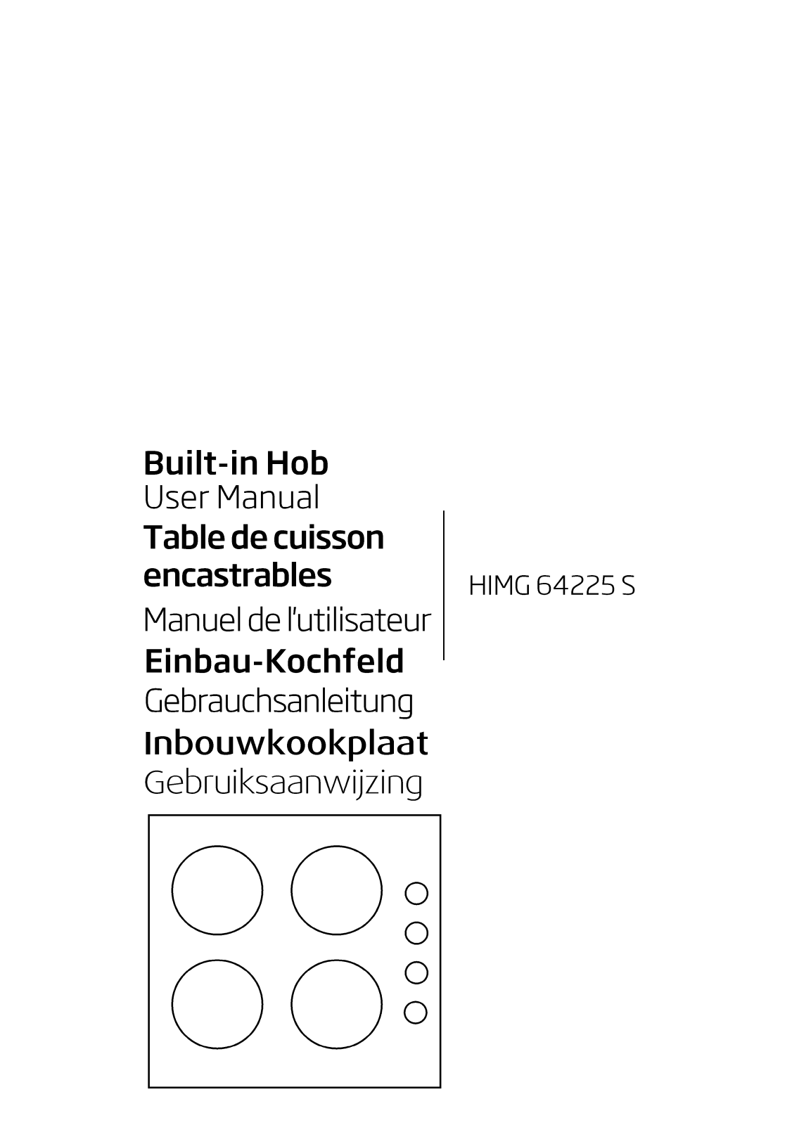 Beko HIMG64225S User manual