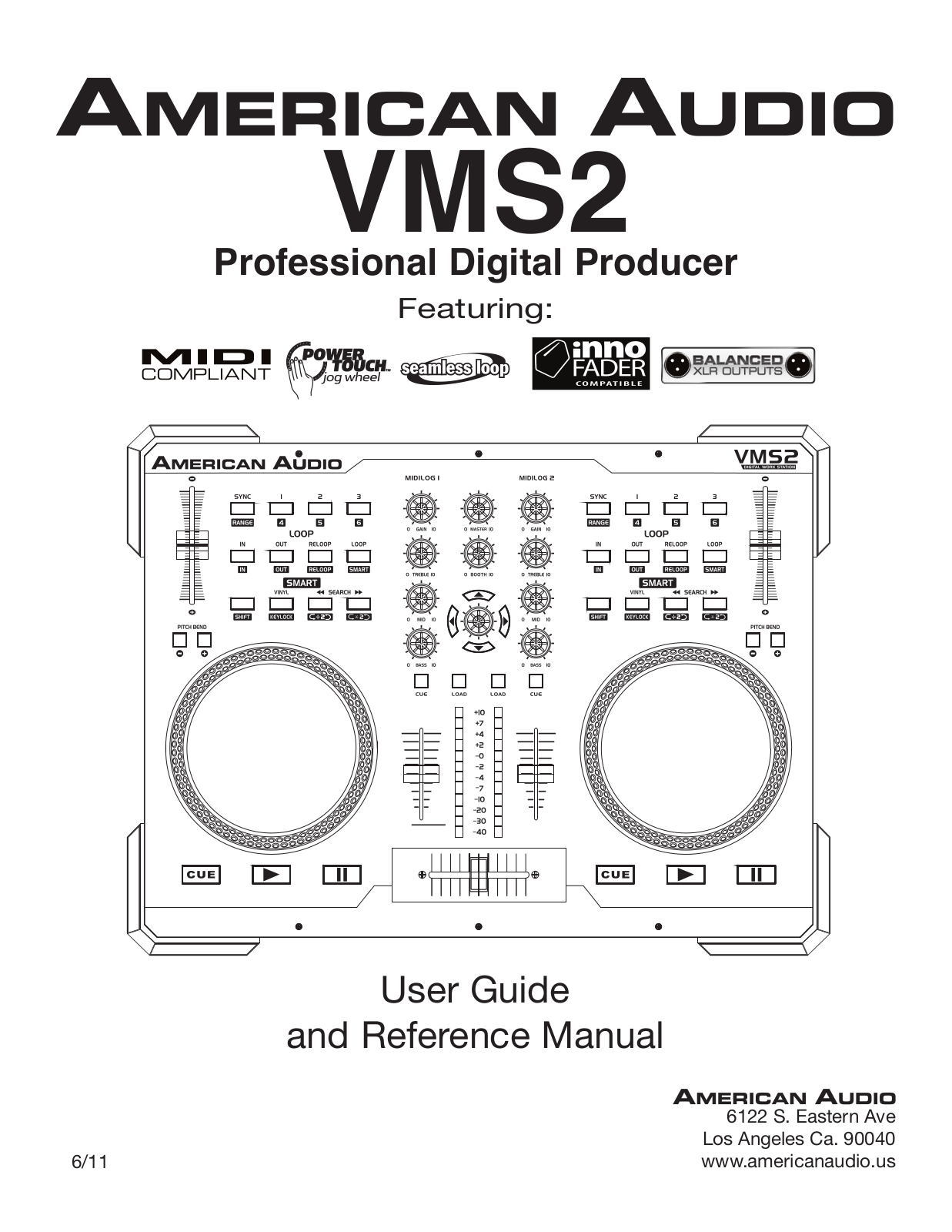 American Audio VMS2 User Manual