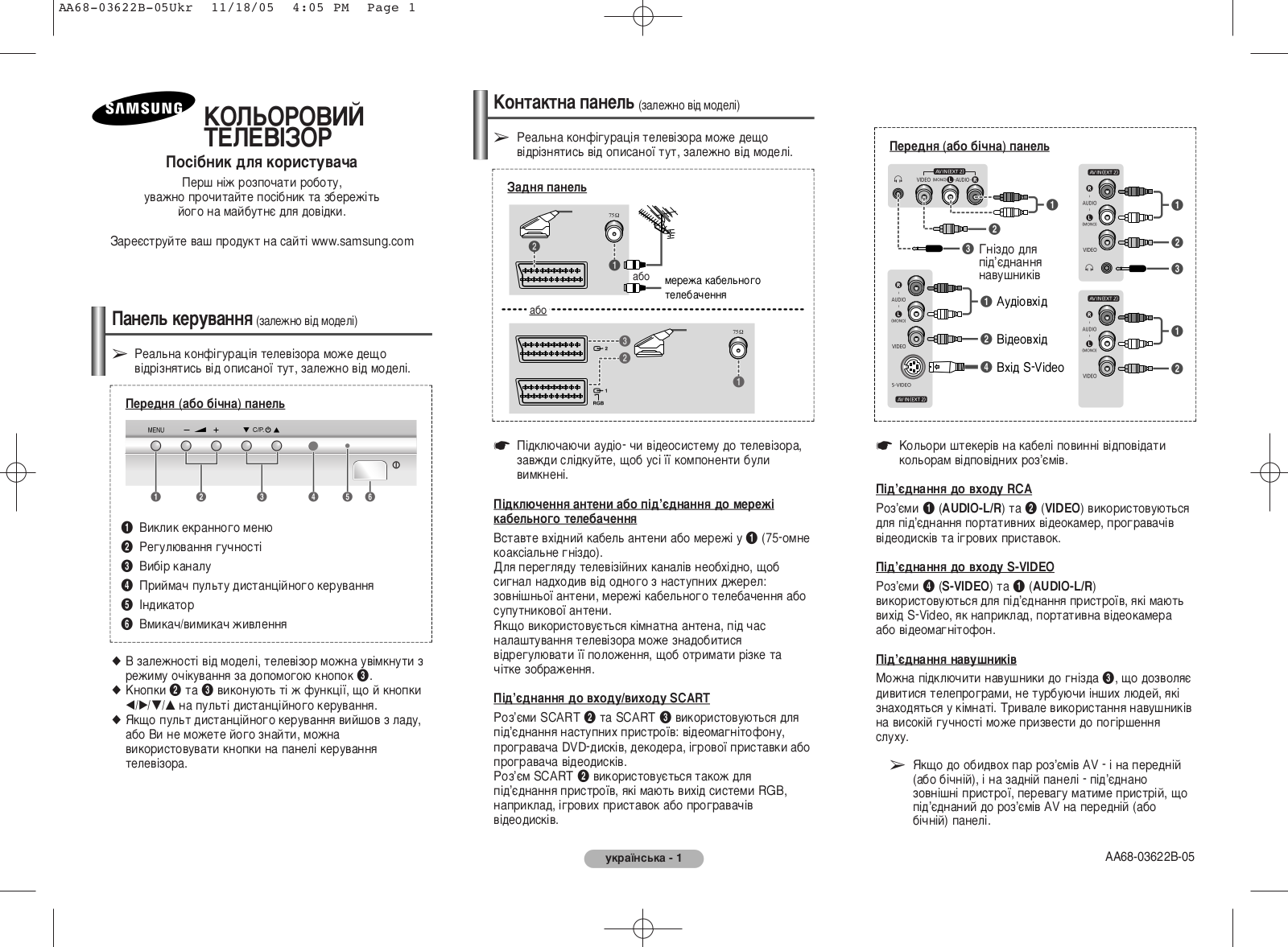 Samsung CS-21K30ZHQ, CS-21M21ZQQ User Manual