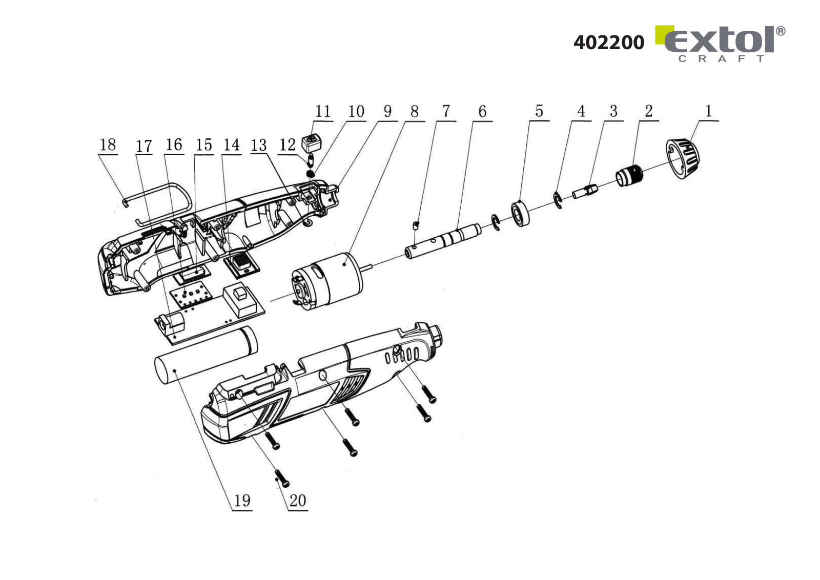 Extol Craft 402200 User guide - ManualMachine.com