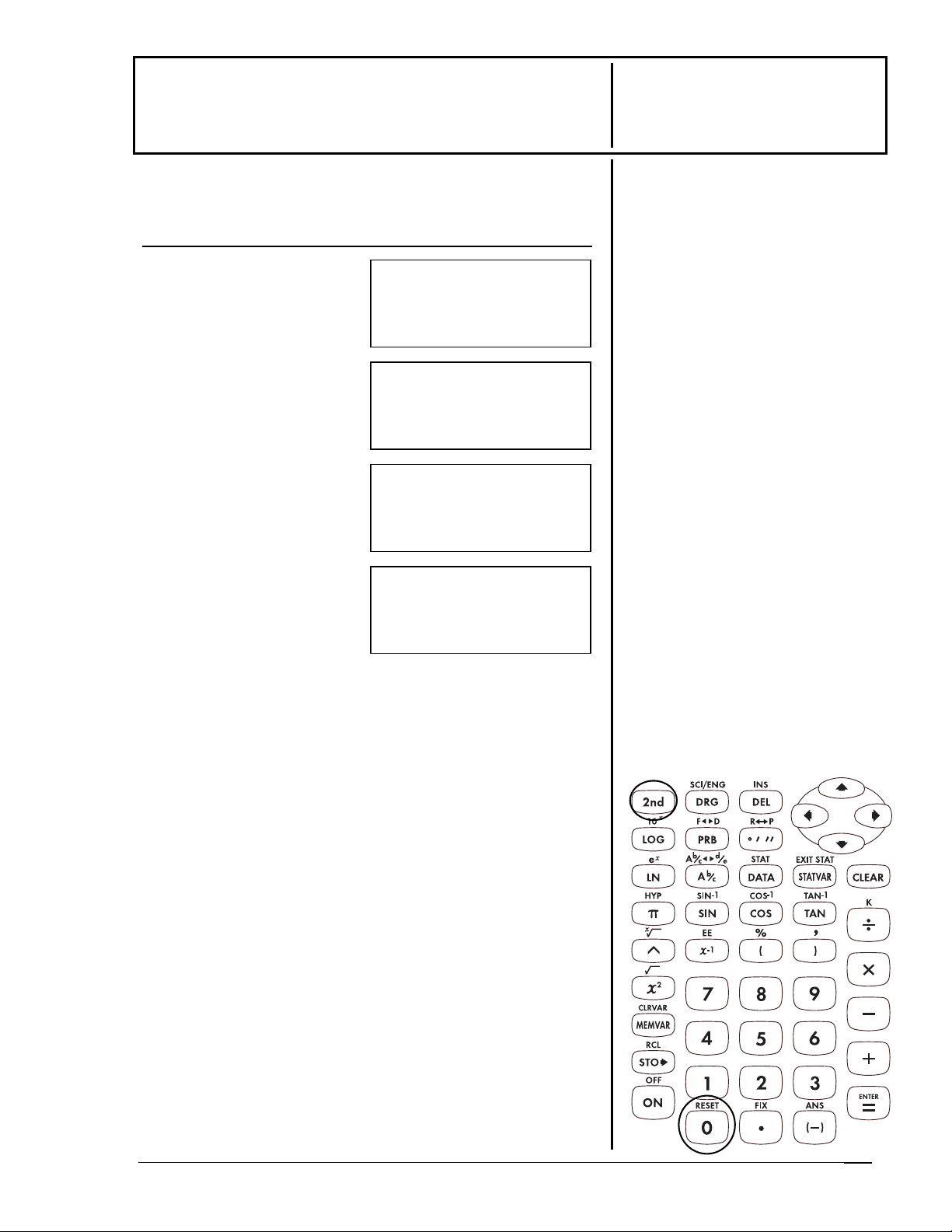 Texas Instruments TI30X User Manual