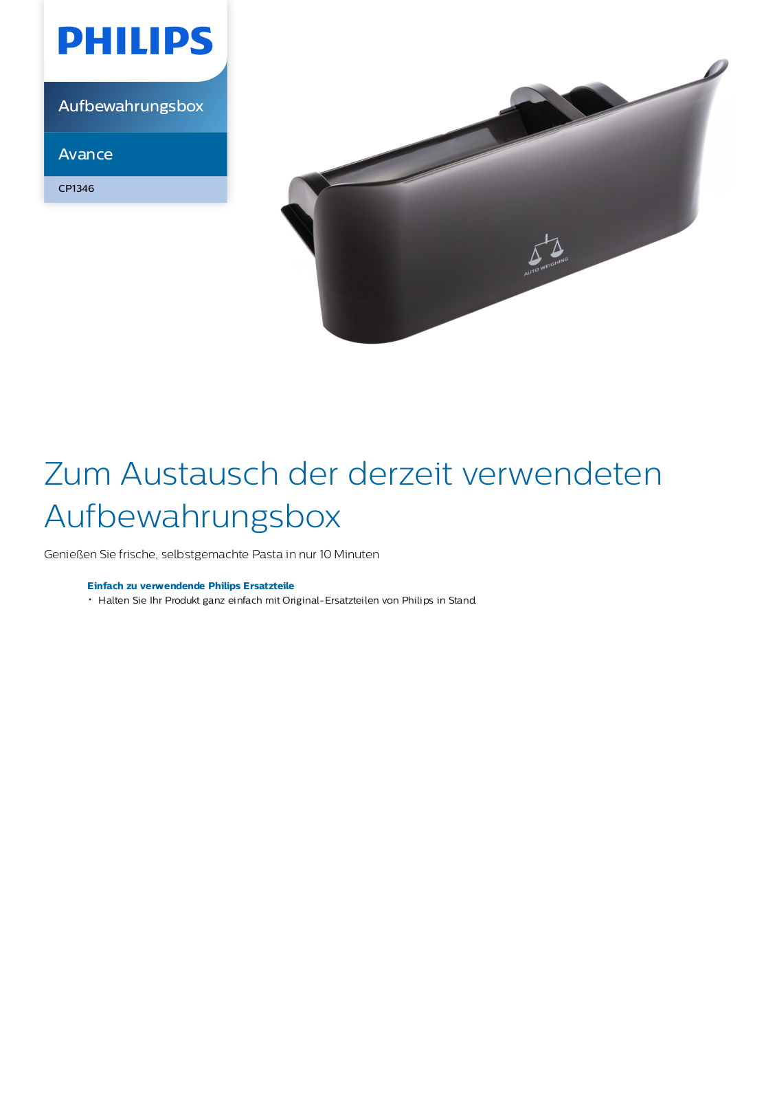 Philips CP1346/01 Leaflet - ManualMachine.com