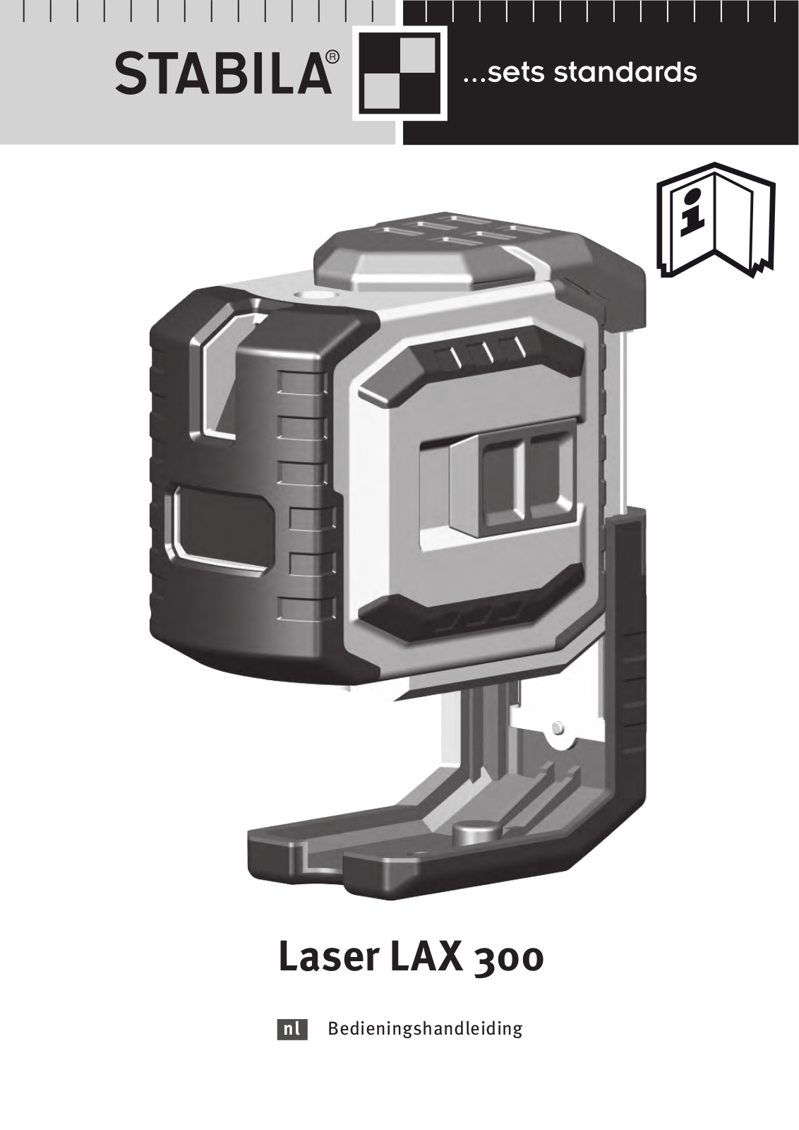 Stabila LAX 300 User guide