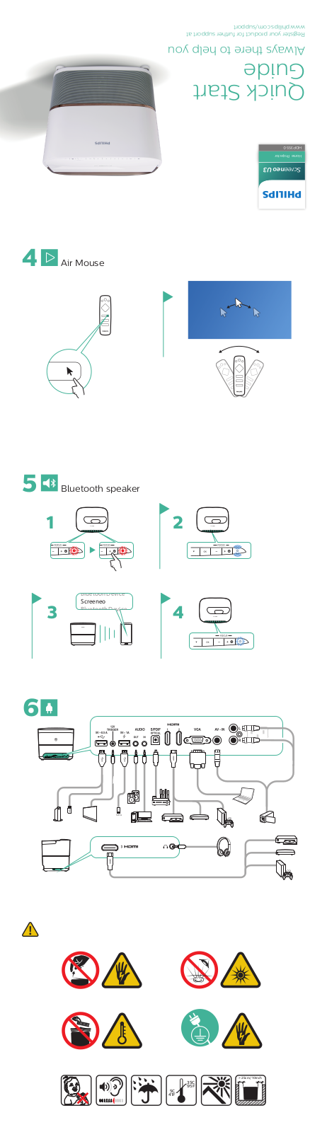 Philips HDP3550 Quick Start Guide - ManualMachine.com