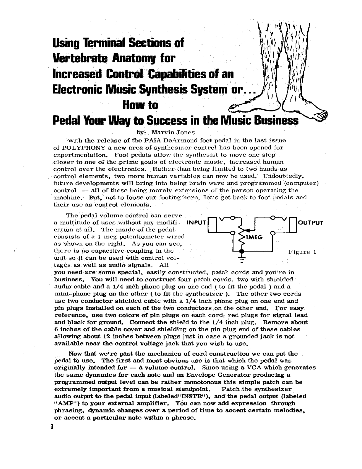 PAiA Electronics 1600 User's Manual