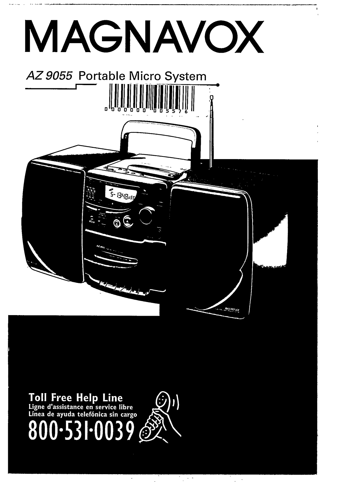 Philips AZ9055/01, AZ9055/17, AZ9055/05, AZ9055/00 User Manual