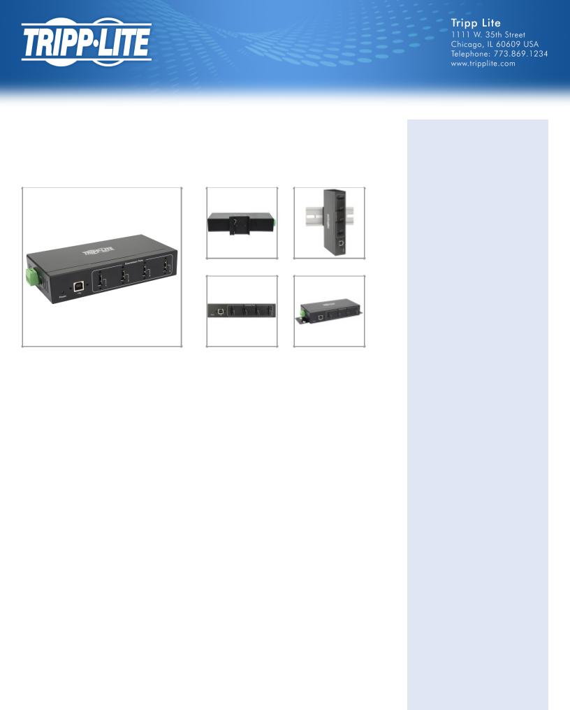 Tripp Lite U223-004-IND-1 User Manual