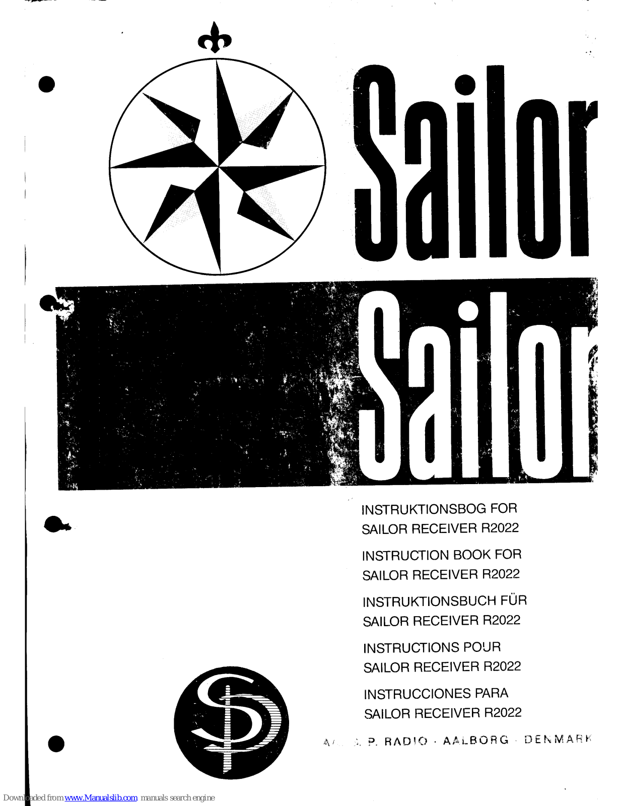 Sailor R2022 Instruction Book