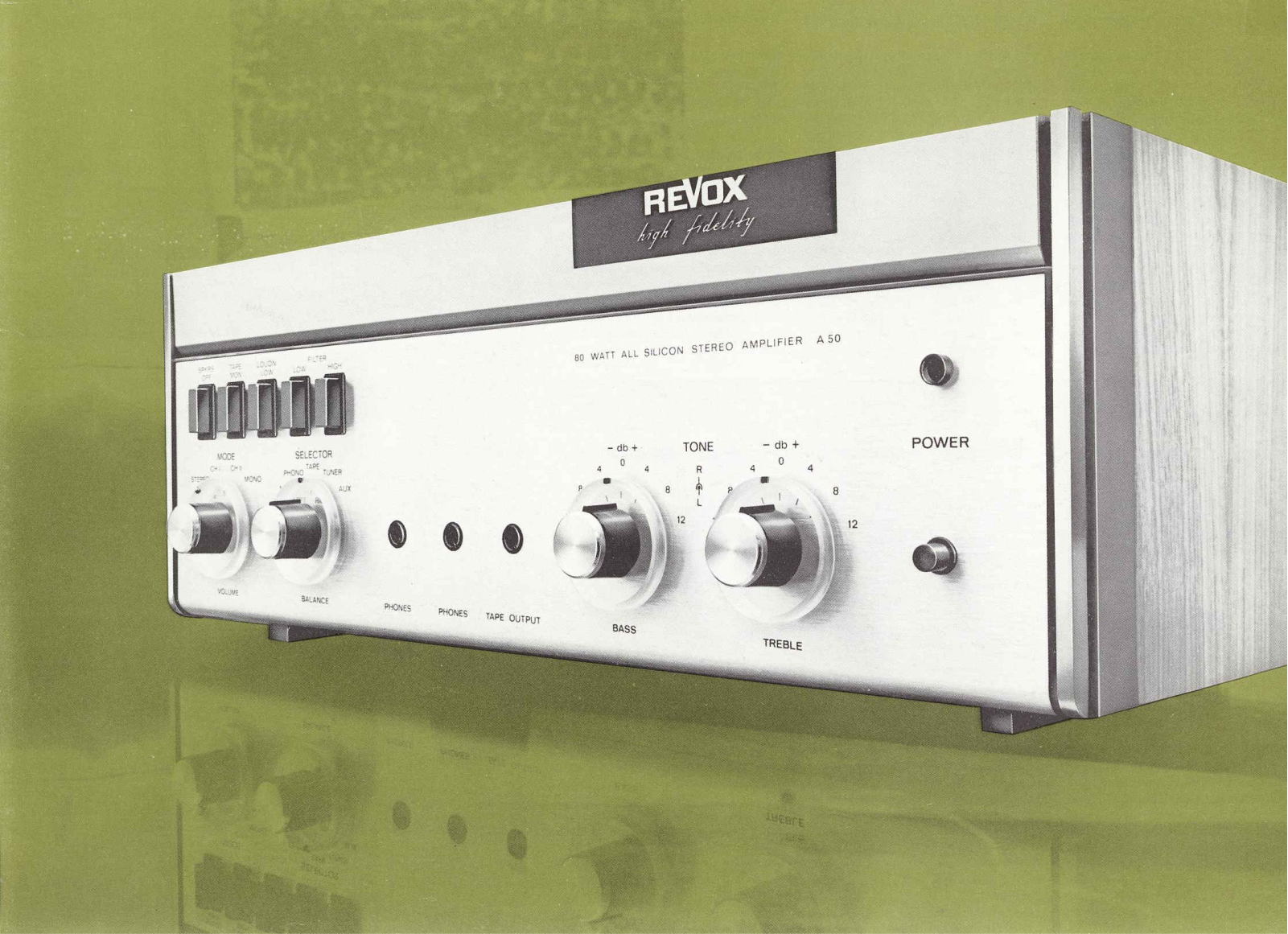 Revox A-50 Brochure