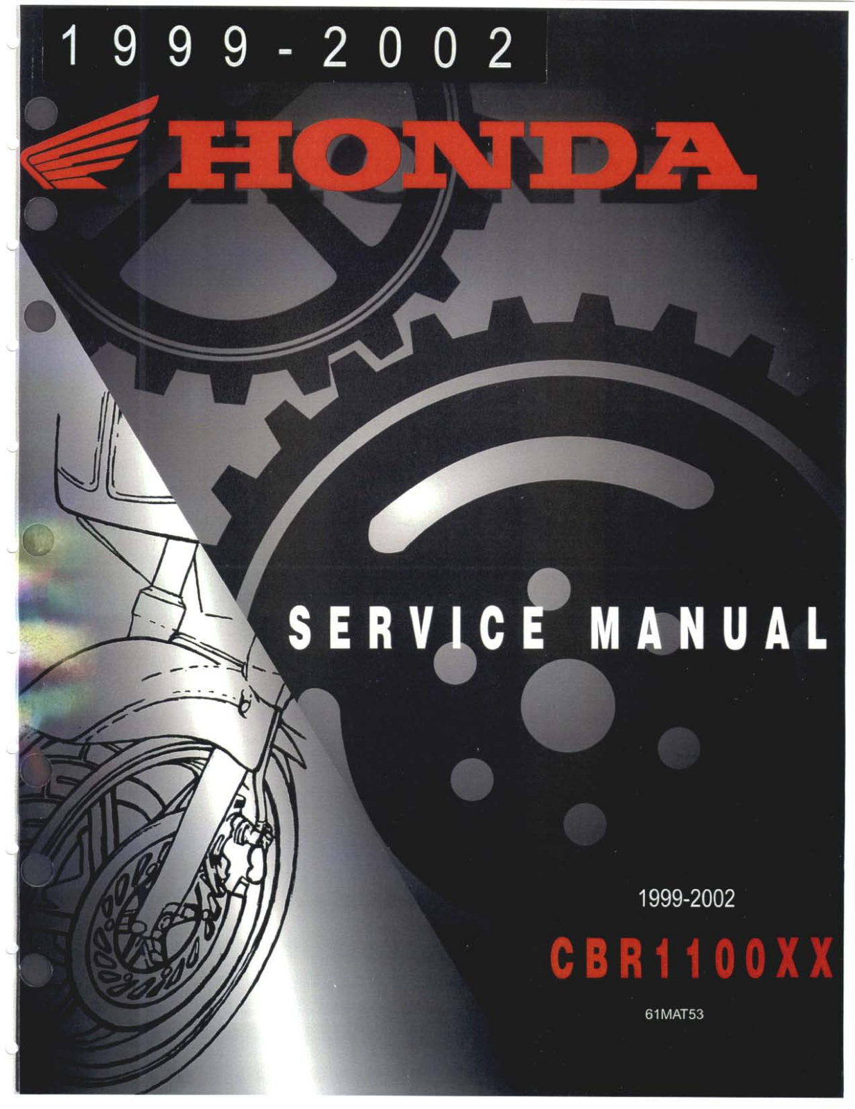 Honda CBR1100XX Service Manual