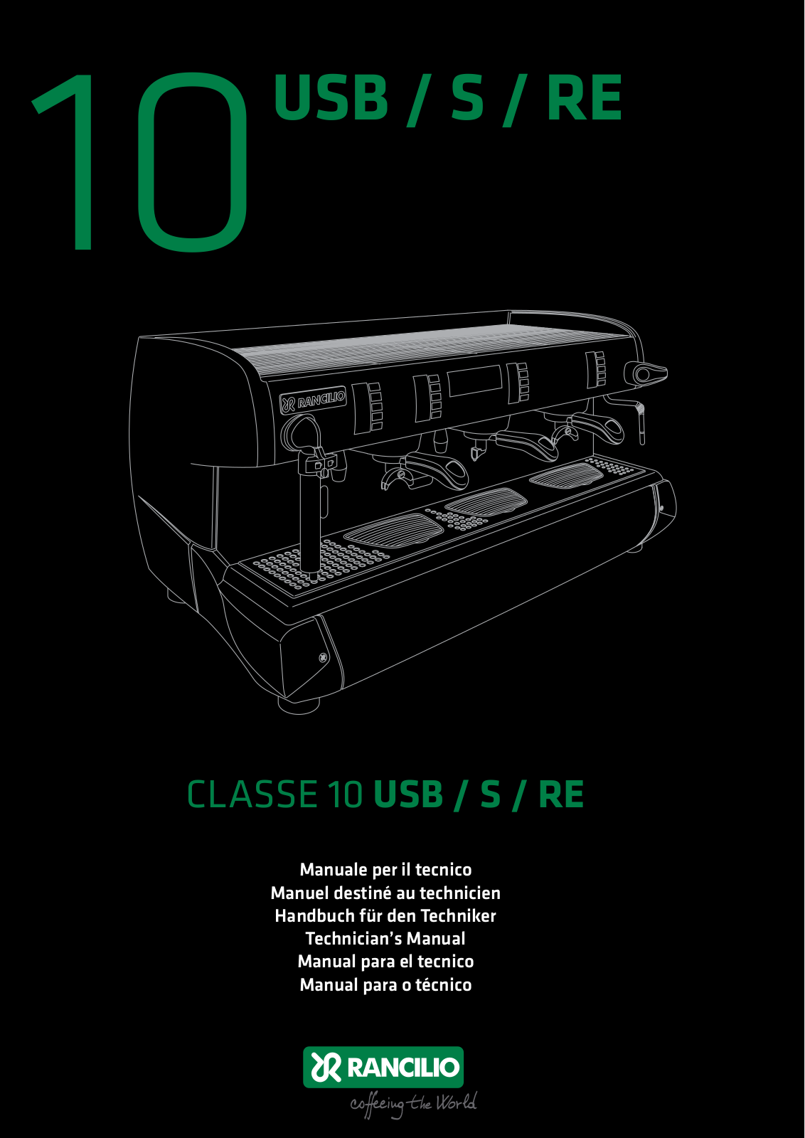 Rancilio CLASSE 10 RE Service Manual