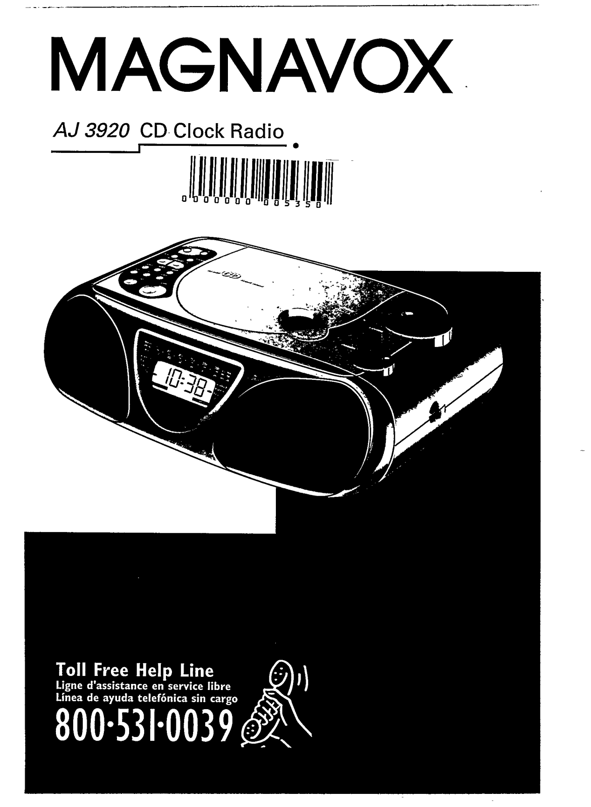 Magnavox aj3920 User Manual